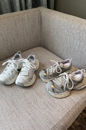 Colorful Thick-Soled Dad Shoes for Women - 2025 New Style Height-Increasing Mesh Casual Sports Sneakers