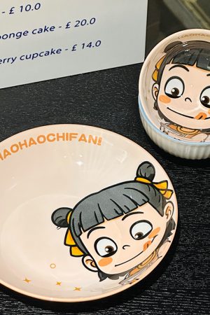 Colorful Underglaze Ceramic Dinner Plate Set - Elegant Tableware for Home, 2025 Model, Unique Design, Perfect for Dining and Decor