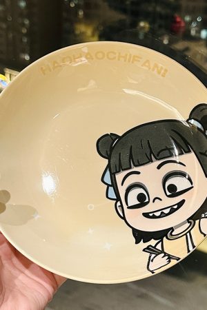 Colorful Underglaze Ceramic Dinner Plate Set - Elegant Tableware for Home, 2025 Model, Unique Design, Perfect for Dining and Decor