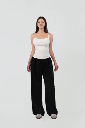 Comfortable Cool Feel Straight-Leg Casual Long Pants for Men - Versatile Everyday Wear in Trendy 90s Style