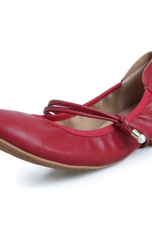 Comfortable French Soft Leather Flat Mary Jane Shoes - Love at First Wear, Soft Sole, Shallow Mouth, Perfect for Casual and Y2K Styles