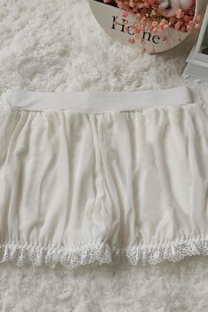 Comfortable Pudding Bear jk Leggings Safety Pants - Pumpkin Puff Pants for Coverage, Non-Tight Fit, Perfect for Y2K Style