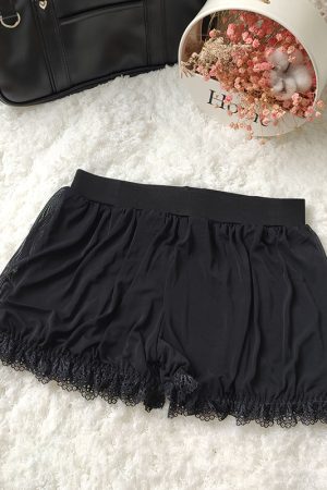 Comfortable Pudding Bear jk Leggings Safety Pants - Pumpkin Puff Pants for Coverage, Non-Tight Fit, Perfect for Y2K Style