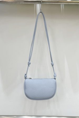 Compact Soft Leather Lychee Pattern Crossbody Bag - Cute Lightweight Versatile Shoulder Phone Bag for Spring and Summer