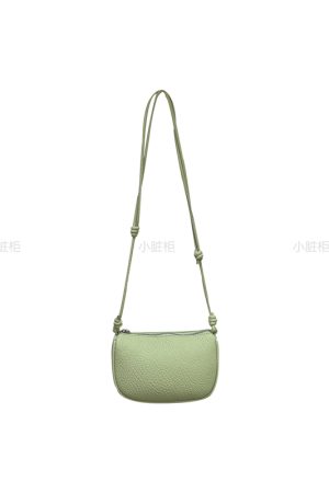Compact Soft Leather Lychee Pattern Crossbody Bag - Cute Lightweight Versatile Shoulder Phone Bag for Spring and Summer