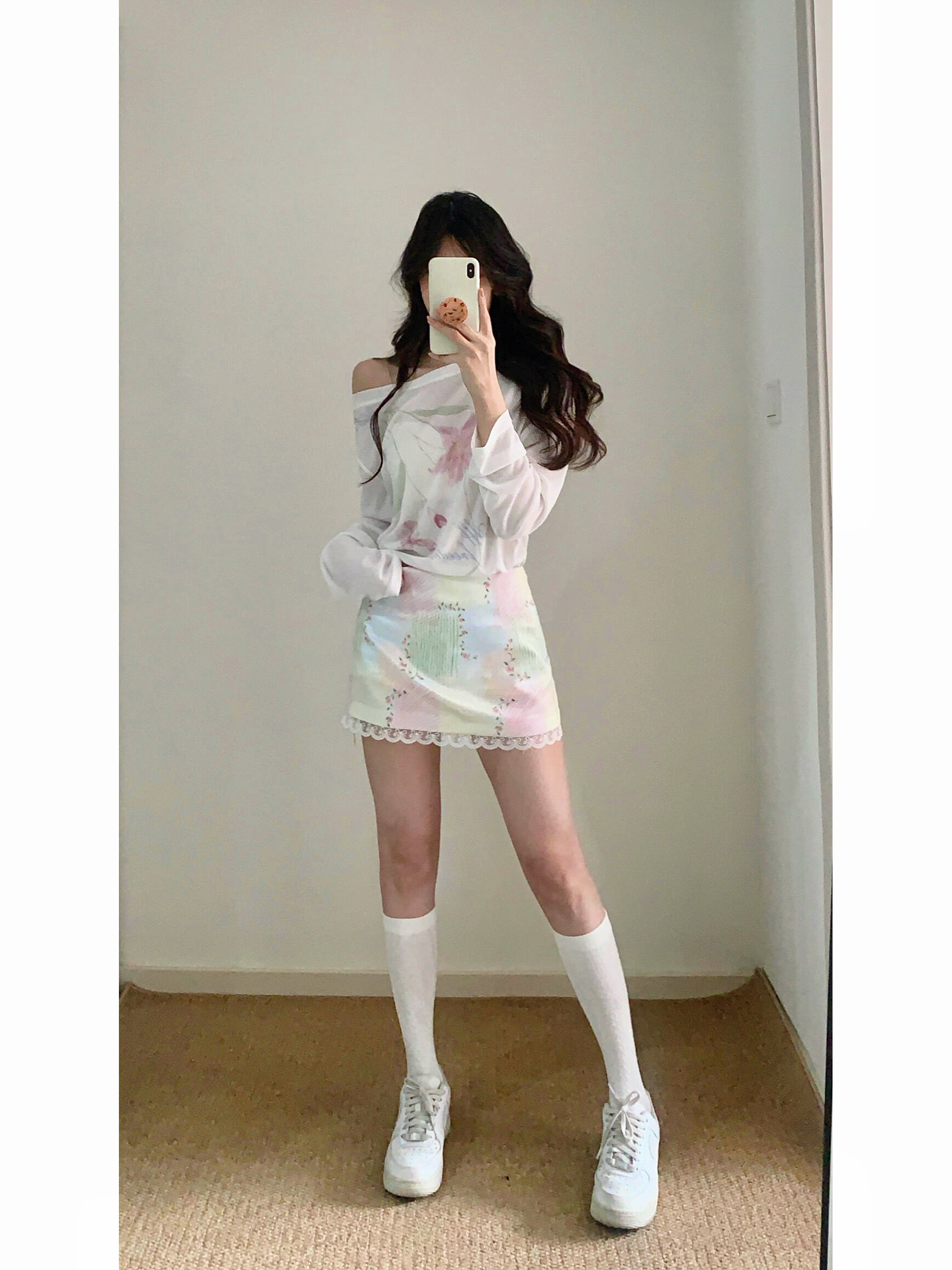 Cool Summer Tencel Printed Loose T-Shirt for Sun Protection - Trendy Mid-Length Top for Spring/Summer Style Cool Summer Tencel Printed Loose T-Shirt for Sun Protection - Trendy Mid-Length Top for Spring/Summer Style