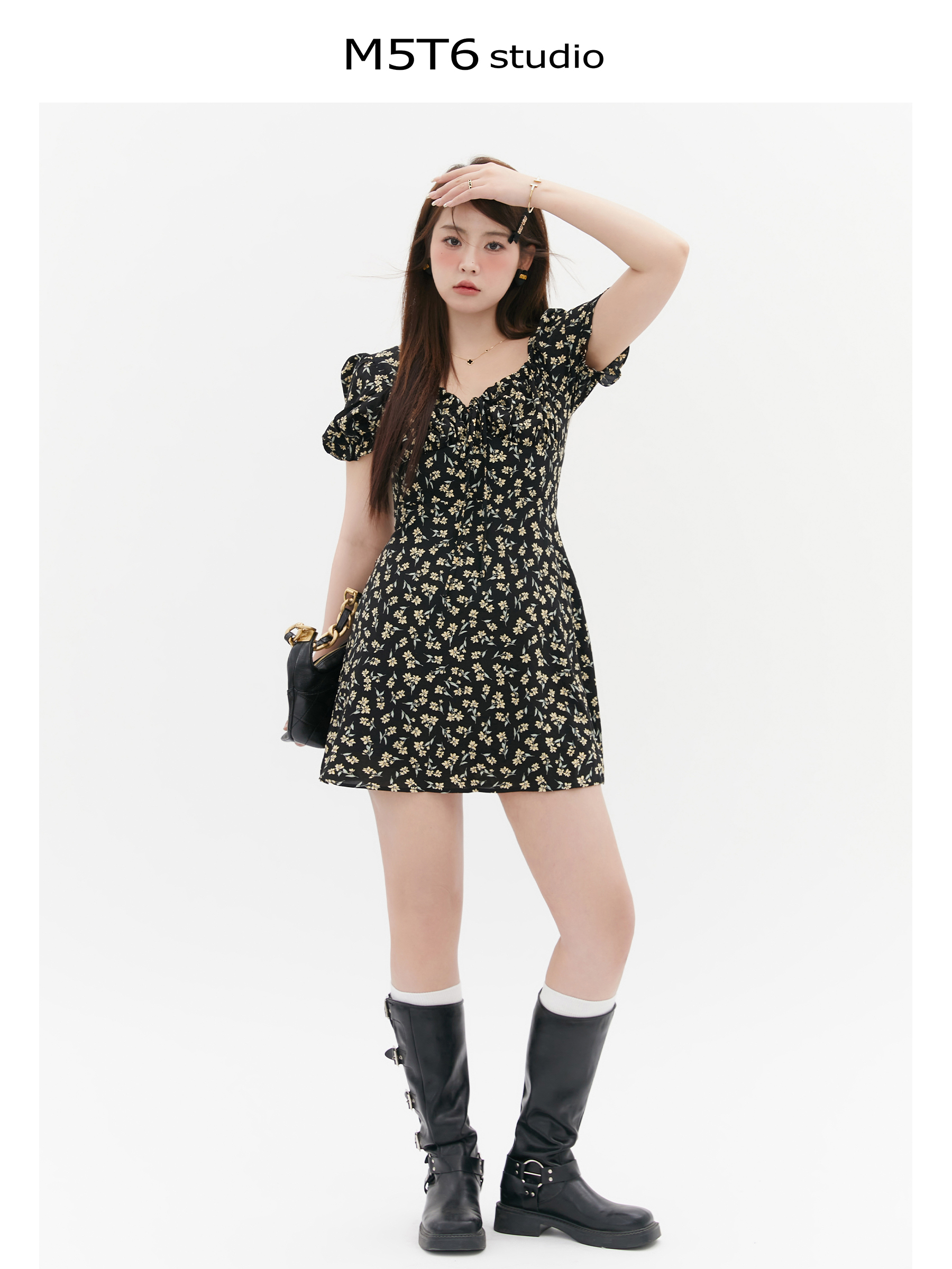 Curvy Floral Tea Break Slimming Sexy Waist-Defined Sling Dress - 90s Inspired Summer Fashion Curvy Floral Tea Break Slimming Sexy Waist-Defined Sling Dress - 90s Inspired Summer Fashion