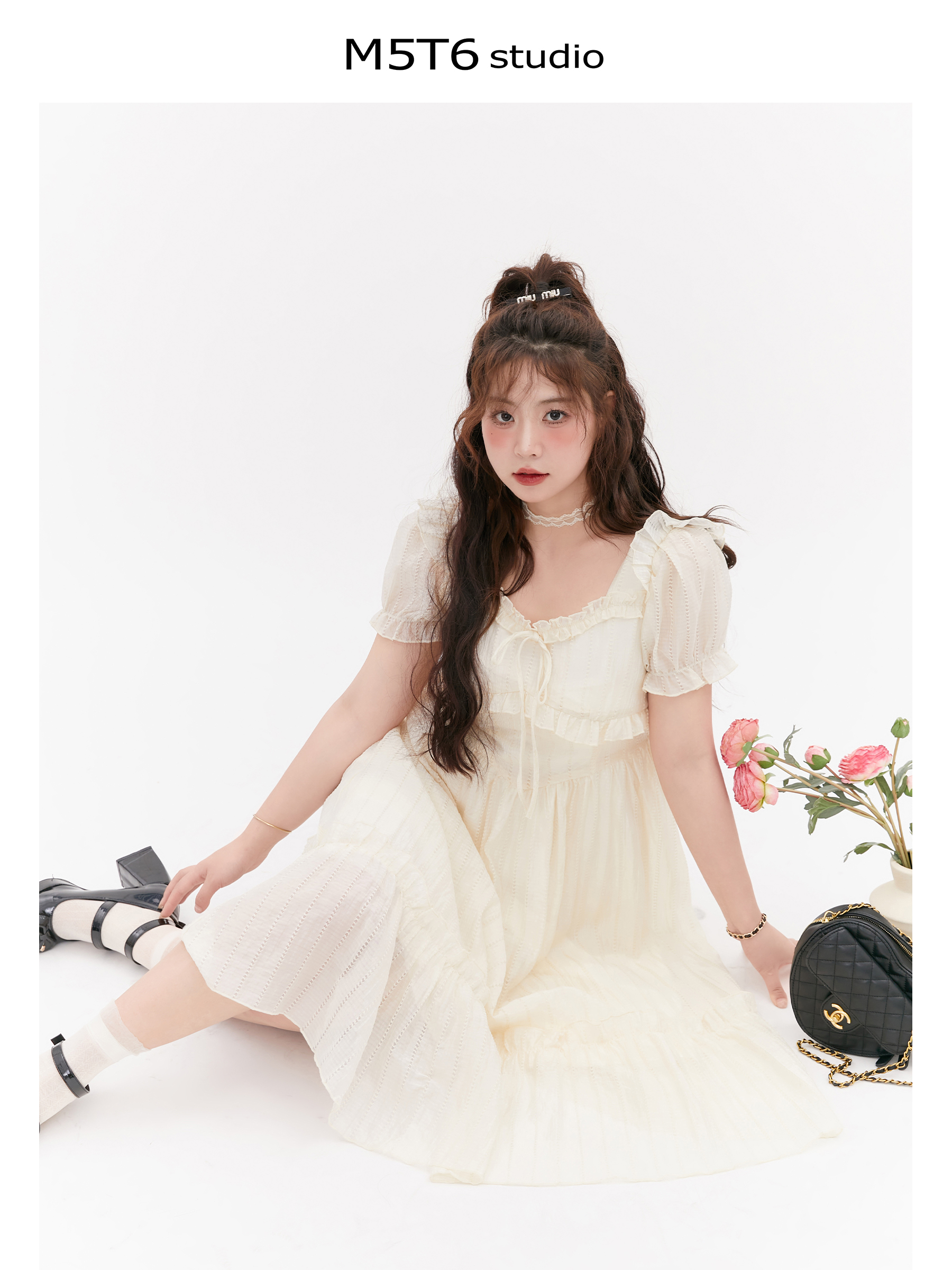 Curvy Love Story French Fairy Dress for Girls - Slimming Fit, Sweet Style, 90s Inspired Fashion Curvy Love Story French Fairy Dress for Girls - Slimming Fit, Sweet Style, 90s Inspired Fashion