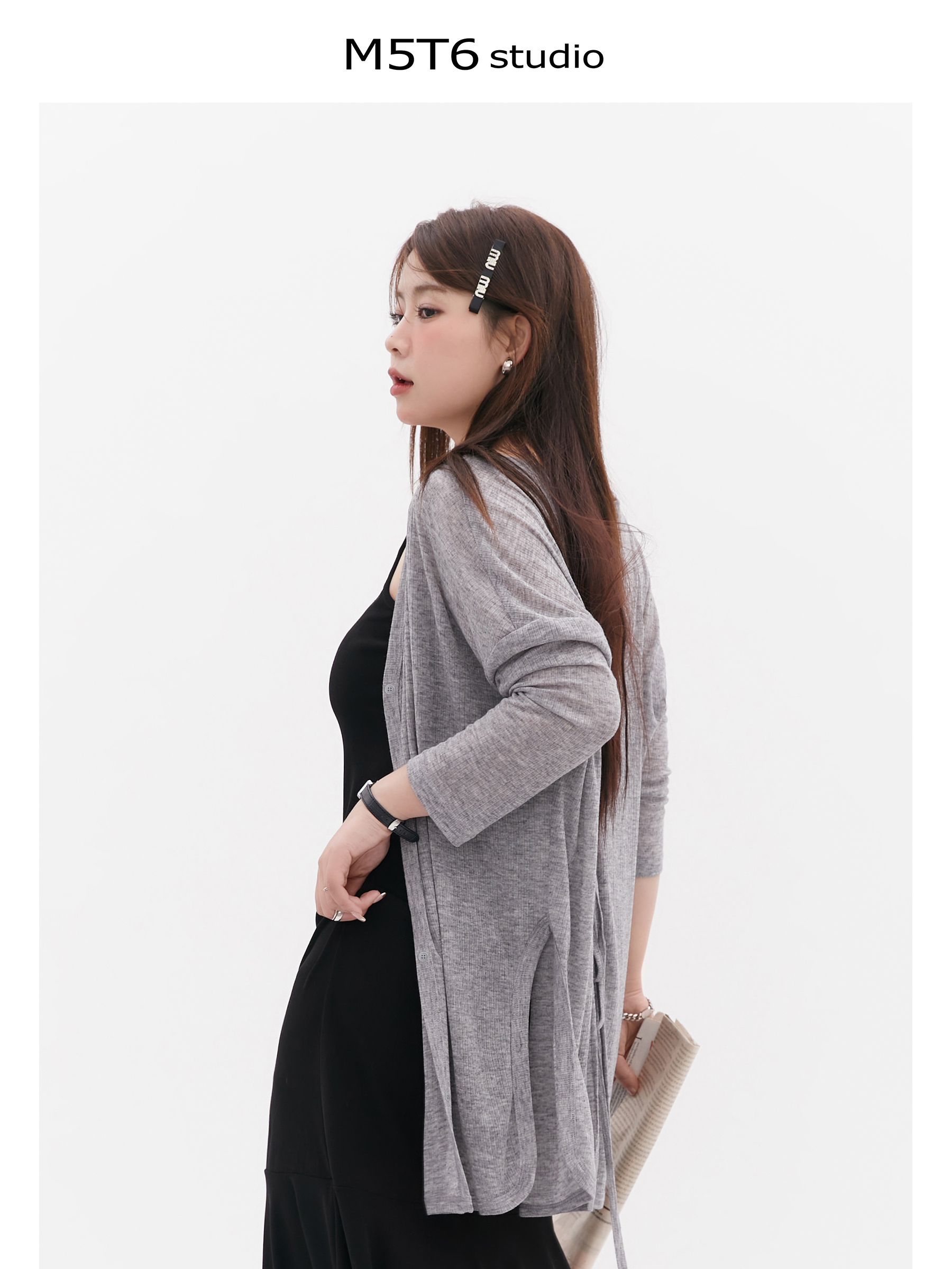 Curvy Paper Doll Cardigan - Stylish Lightweight Sun Protection Top for Effortless Layering Curvy Paper Doll Cardigan - Stylish Lightweight Sun Protection Top for Effortless Layering