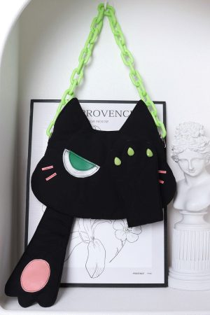 Cute Cat Face Covering Crossbody Bag for Girls - Niche Design, Perfect Birthday Gift for Spring and Summer Fashion