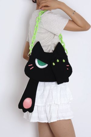 Cute Cat Face Covering Crossbody Bag for Girls - Niche Design, Perfect Birthday Gift for Spring and Summer Fashion
