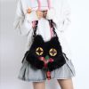 Cute Crossbody Bag with Hugging Cat Design, Adorable New Year Gift, Trendy Korean Style Accessory for Cat Lovers