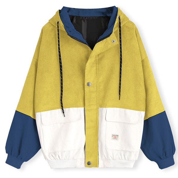 Cute Everyday Outfits, Outfit Inspo Casual 2.0 90s Kids Corduroy Hooded Jacket