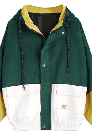 Cute Everyday Outfits, Outfit Inspo Casual 2.0 90s Kids Corduroy Hooded Jacket