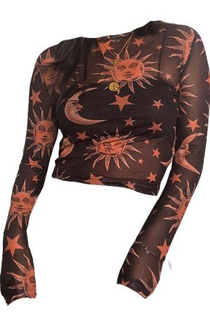 Cute Everyday Outfits, Outfit Inspo Casual 2.0 Sun and Moon Mesh Top