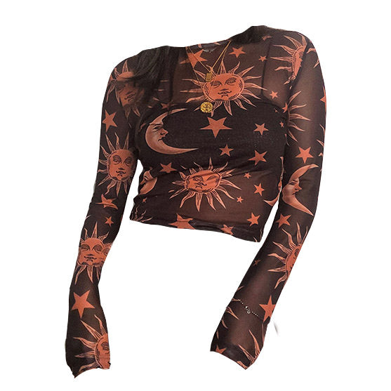 Cute Everyday Outfits, Outfit Inspo Casual 2.0 Sun and Moon Mesh Top