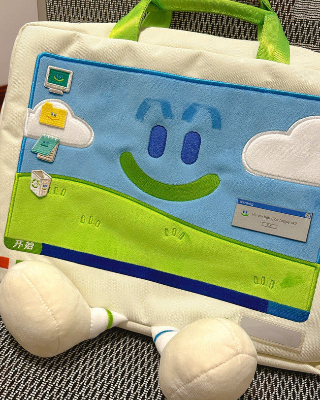 Cute Everyday Outfits, Outfit Inspo Casual 2.0 Windows XP Embroidery Handbag Cute Everyday Outfits, Outfit Inspo Casual 2.0 Windows XP Embroidery Handbag