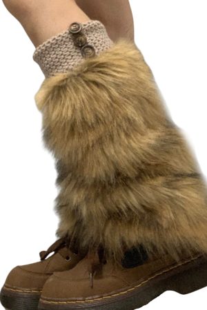 Cute Everyday Outfits, Outfit Inspo Casual 2000s Aesthetic Faux Fur Leg Warmers