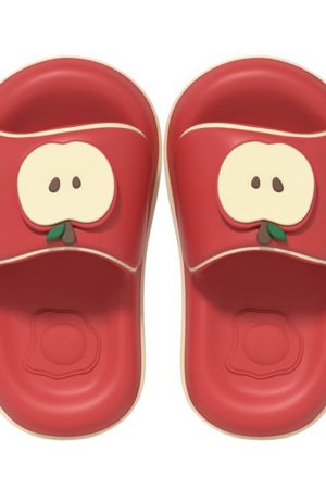 Cute Everyday Outfits, Outfit Inspo Casual 3D Apple Slide Slippers