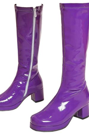 Cute Everyday Outfits, Outfit Inspo Casual 80's Disco Vinyl Boots