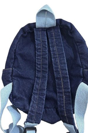 Cute Everyday Outfits, Outfit Inspo Casual 90's Aesthetic Denim Backpack