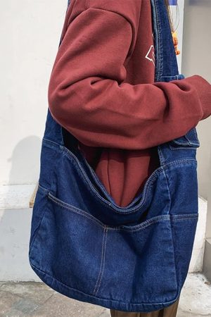 Cute Everyday Outfits, Outfit Inspo Casual 90's Denim Shoulder Bag