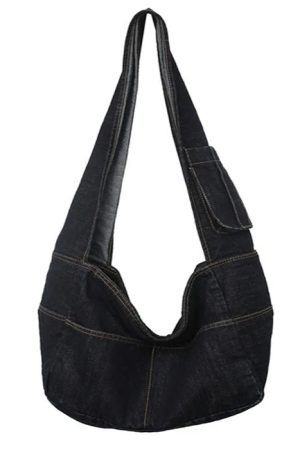 Cute Everyday Outfits, Outfit Inspo Casual 90's Denim Shoulder Bag