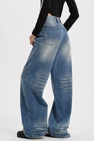 Cute Everyday Outfits, Outfit Inspo Casual 90s Faded Wash Baggy Jeans