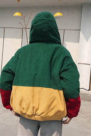 Cute Everyday Outfits, Outfit Inspo Casual 90s Kids Corduroy Hooded Jacket