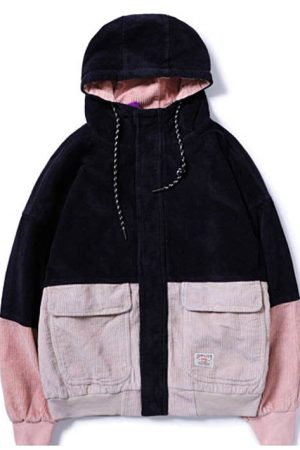 Cute Everyday Outfits, Outfit Inspo Casual 90s Kids Corduroy Hooded Jacket