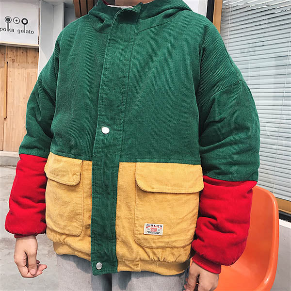 Cute Everyday Outfits, Outfit Inspo Casual 90s Kids Corduroy Hooded Jacket Cute Everyday Outfits, Outfit Inspo Casual 90s Kids Corduroy Hooded Jacket