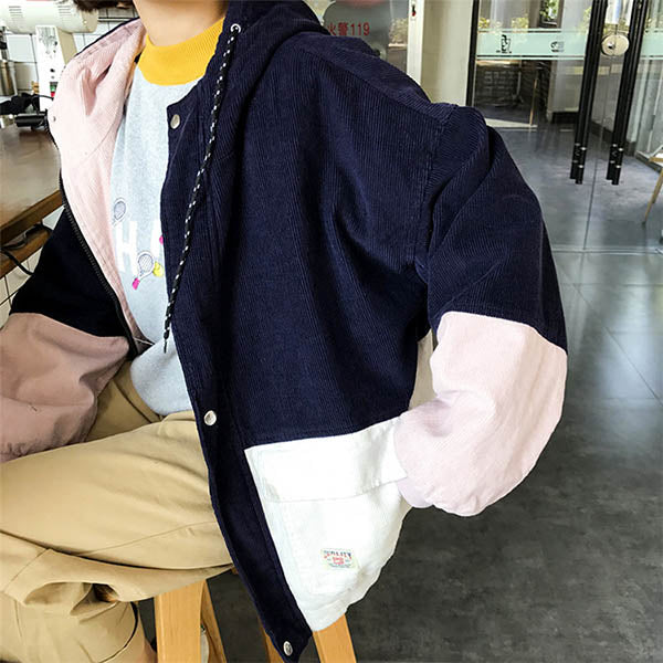 Cute Everyday Outfits, Outfit Inspo Casual 90s Kids Corduroy Hooded Jacket Cute Everyday Outfits, Outfit Inspo Casual 90s Kids Corduroy Hooded Jacket