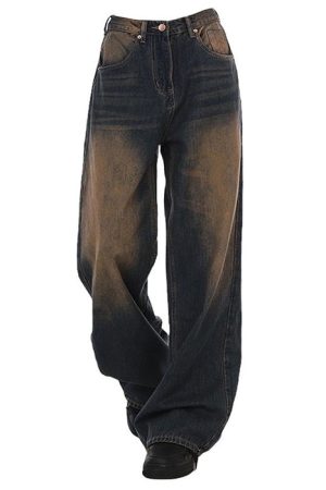 Cute Everyday Outfits, Outfit Inspo Casual 90's Kids Jeans in Washed Brown