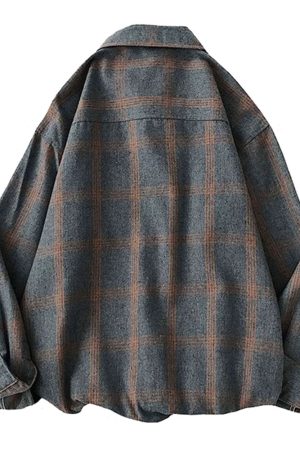 Cute Everyday Outfits, Outfit Inspo Casual 90s Style Plaid Oversized Shirt