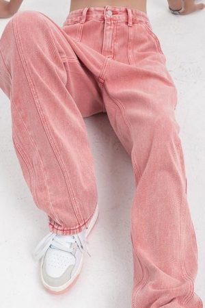 Cute Everyday Outfits, Outfit Inspo Casual 90's Teen Pink Jeans