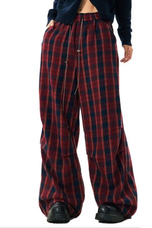 Cute Everyday Outfits, Outfit Inspo Casual Academy Punk Plaid Pants