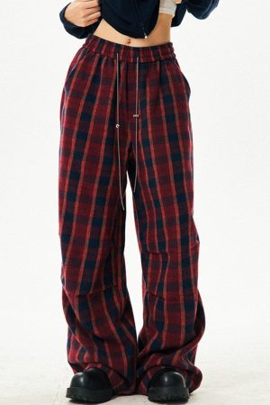 Cute Everyday Outfits, Outfit Inspo Casual Academy Punk Plaid Pants