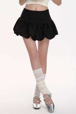 Cute Everyday Outfits, Outfit Inspo Casual Aesthetic Balloon Skirt