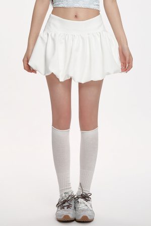 Cute Everyday Outfits, Outfit Inspo Casual Aesthetic Balloon Skirt