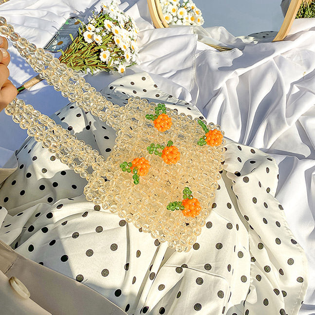 Cute Everyday Outfits, Outfit Inspo Casual Aesthetic Beaded Handbag