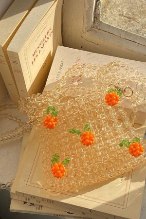 Cute Everyday Outfits, Outfit Inspo Casual Aesthetic Beaded Handbag