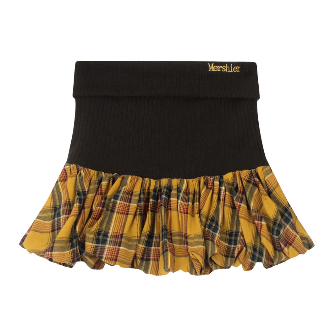 Cute Everyday Outfits, Outfit Inspo Casual Aesthetic Plaid Balloon Mini Skirt