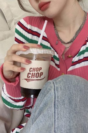 Cute Everyday Outfits, Outfit Inspo Casual Aesthetic Ribbed Cardigan