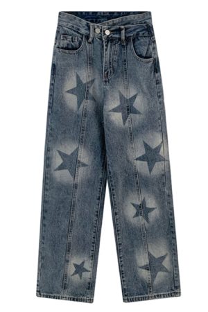 Cute Everyday Outfits, Outfit Inspo Casual Aesthetic Star Washed Jeans