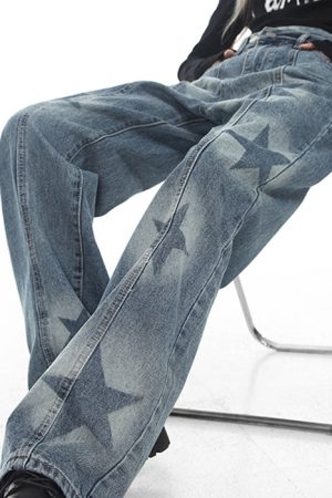 Cute Everyday Outfits, Outfit Inspo Casual Aesthetic Star Washed Jeans