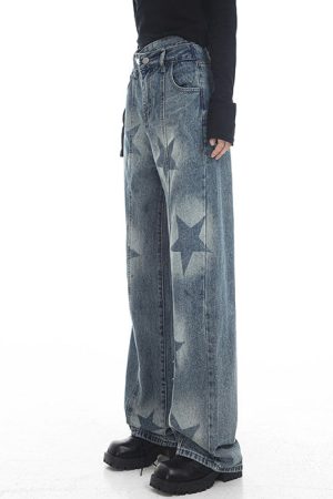 Cute Everyday Outfits, Outfit Inspo Casual Aesthetic Star Washed Jeans