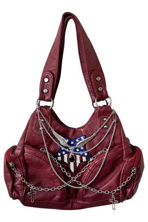 Cute Everyday Outfits, Outfit Inspo Casual American Dream Red Handbag