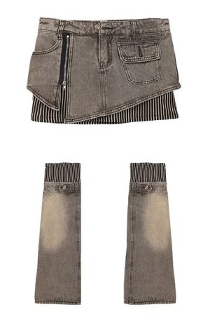 Cute Everyday Outfits, Outfit Inspo Casual American Dream Skirt & Leg Warmers Set