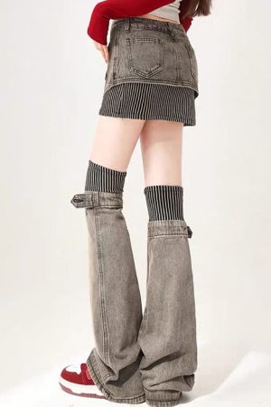 Cute Everyday Outfits, Outfit Inspo Casual American Dream Skirt & Leg Warmers Set