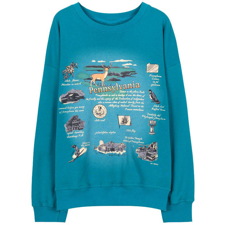 Cute Everyday Outfits, Outfit Inspo Casual American Girl Pennsylvania Sweatshirt